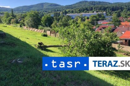 Kratka burka velke skody v Handlovej