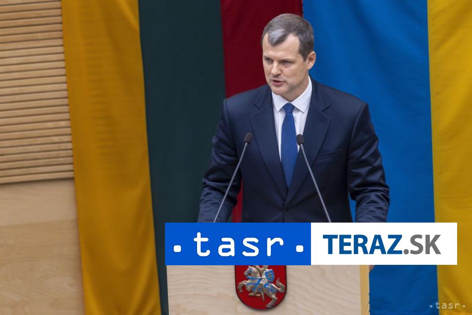 Litovsky premier Paluckas oznamil svoj odchod z funkcie