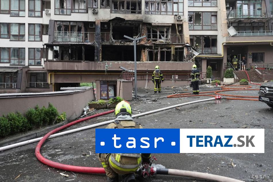 Rusko zautocilo na Kyjev hlasia obete a zranenych