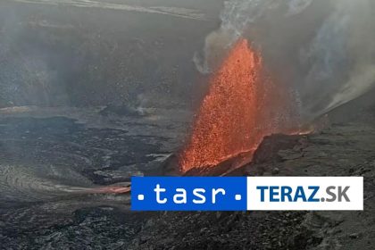 Sopka Kilauea na Havaji znovu chrli lavu
