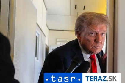 Trump pristal na leteckej zakladni Elmendorf Richardson
