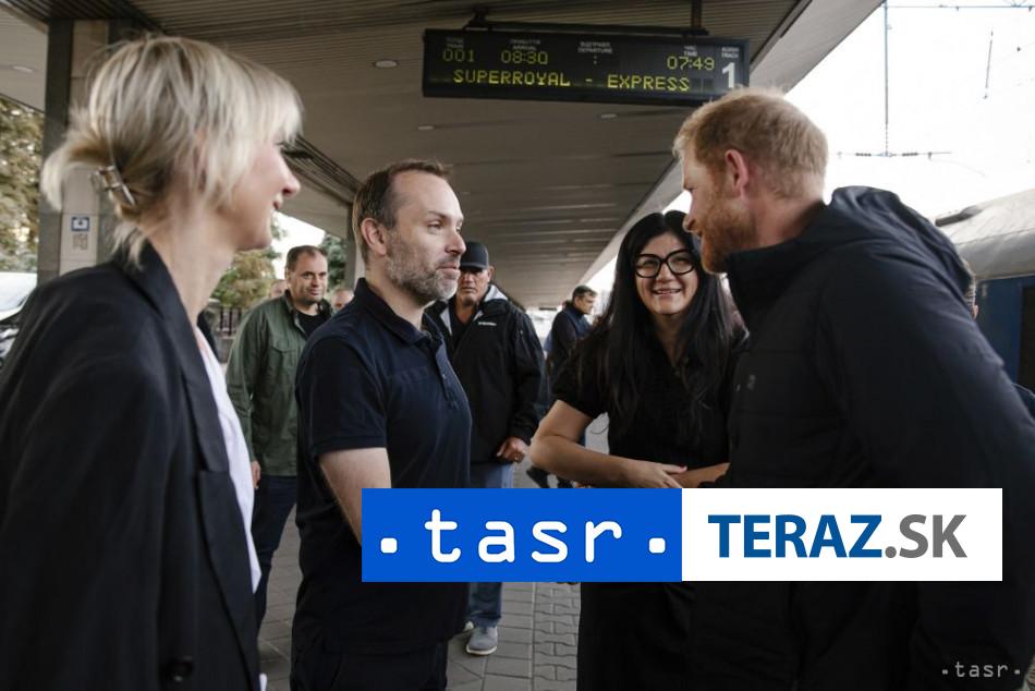 Britsky princ Harry navstivil Kyjev