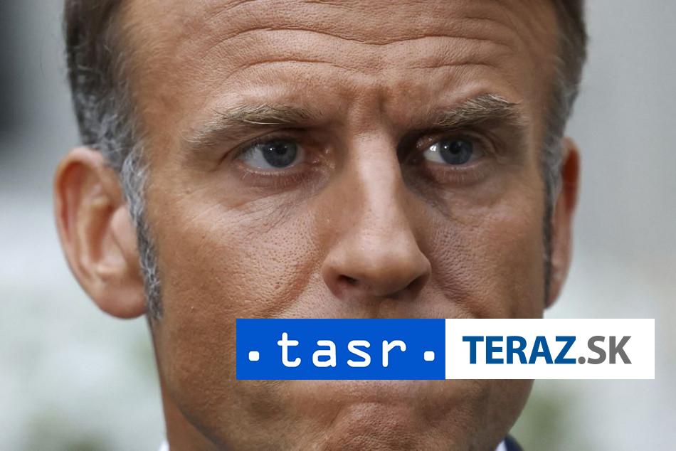 Macron Ofenziva Izraela nezastavi snahy o uznanie Palestiny