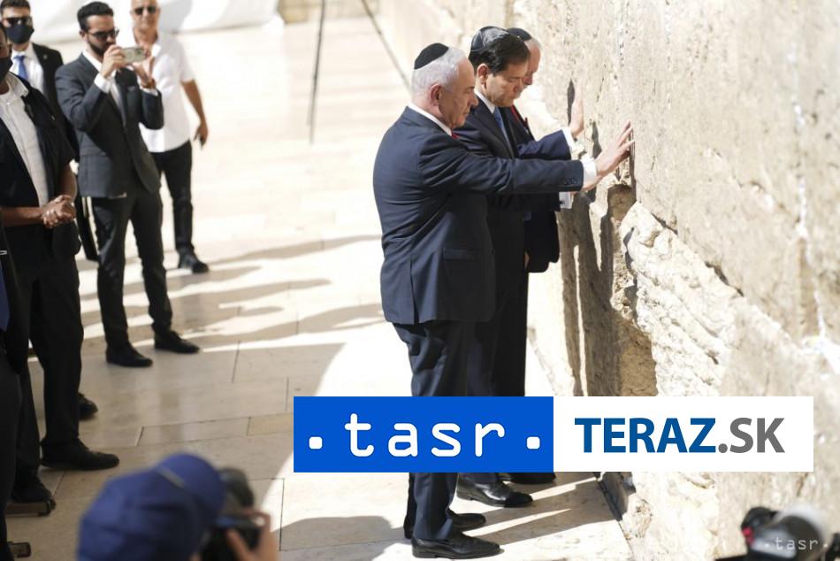 Netanjahu Navsteva Rubia podciarkuje silne spojenectvo s USA