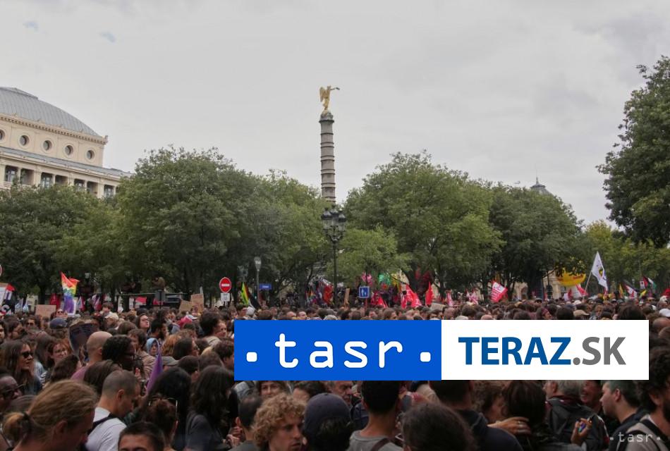 Proti uspornym opatreniam protestovalo vo Francuzsku 200000 ludi