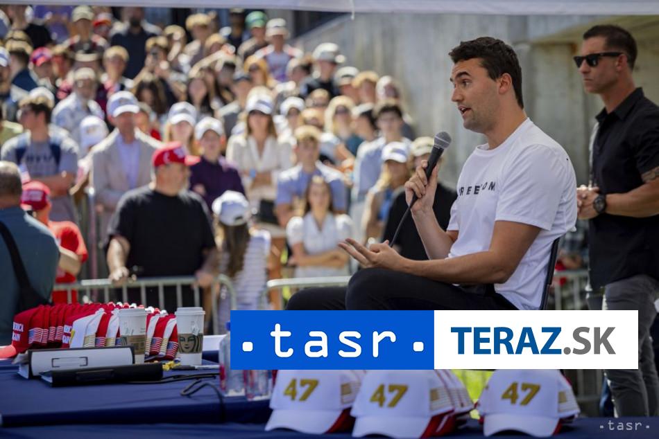 V Utahu postrelili vplyvneho konzervativneho aktivistu Charlieho Kirka