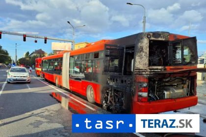 DRAMA V BRATISLAVE Na Kosickej ulici horel autobus