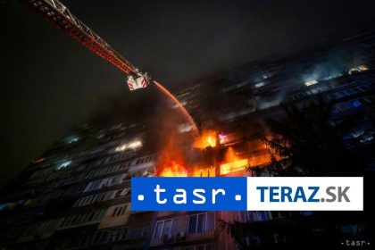 Klicko Rusko opat zasiahlo Kyjev raketove utoky sposobili poziare