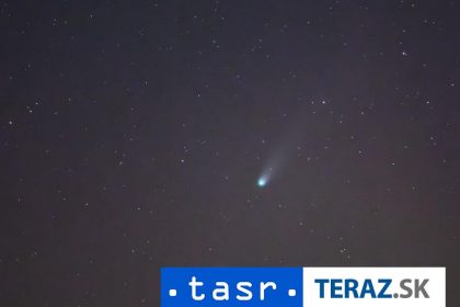 NASA zverejnila fotografiu komety nad Tatrami