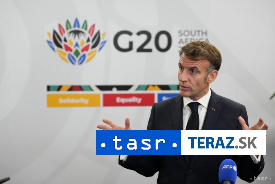 Macron Chceme mier ale nie kapitulaciu Ukrajiny