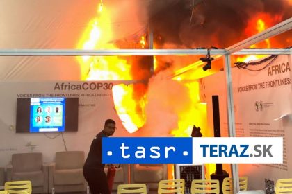 Pozar na konferencii COP30 Cely areal evakuovali