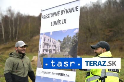 Lunik IX ziskal takmer 588 mil eur na vystavbu 4 bytovych domov