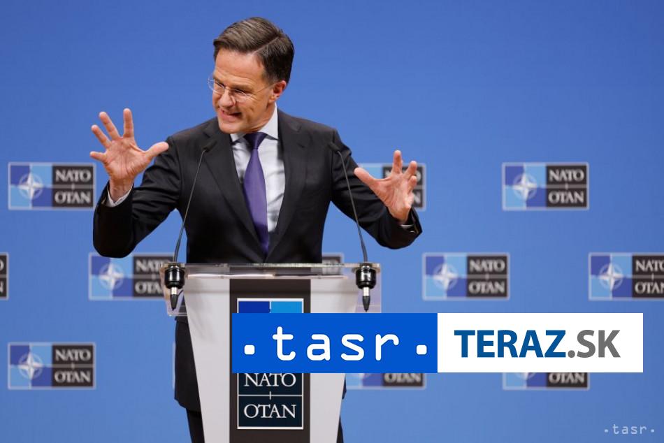 Sef NATO Rutte prijme ukrajinskeho prezidenta Zelenskeho