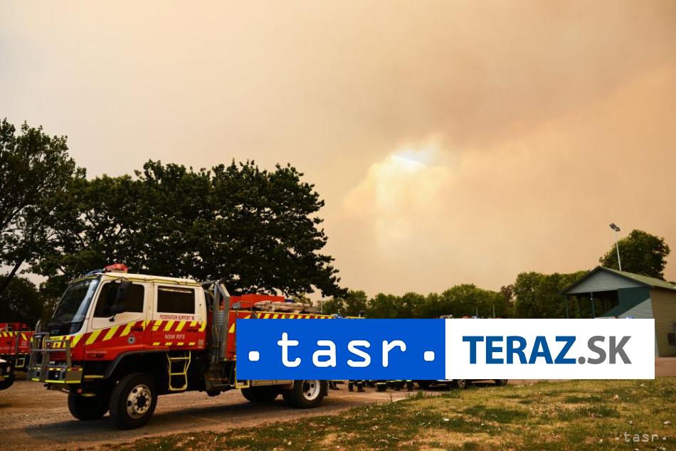 Australia vyhlasila stav katastrofy z lesnych poziarov