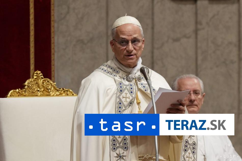 Papez Lev XIV Potrebujeme mierove projekty nie ozbrojene strategie