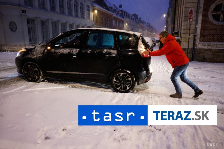 Pocasie v Europe Sneh a mrazy komplikuju dopravu
