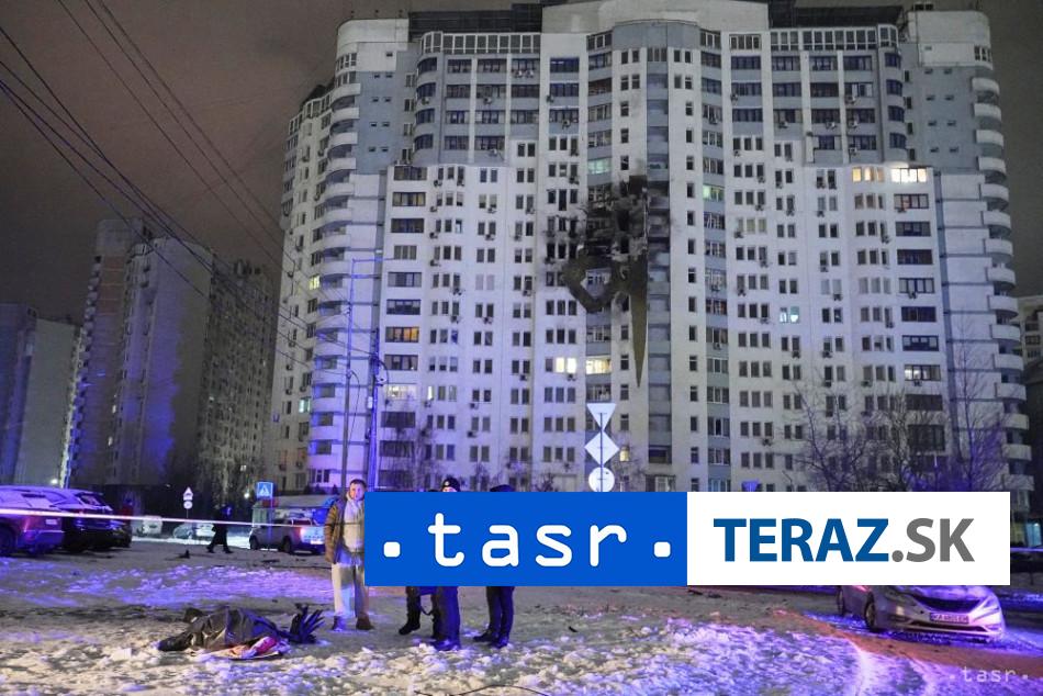 Rusi zasiahli infrastrukturu z Kyjeva su obete a zraneni