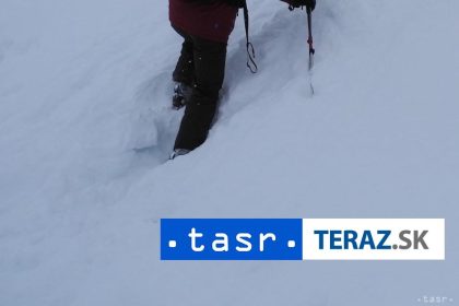 SMRTELNA LAVINA O zivot prisiel turista