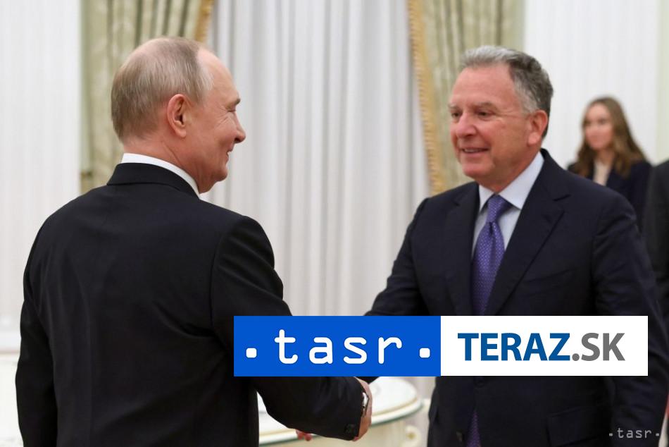 Schodzka Putin Witkoff bola prinosna tvrdi Kremel