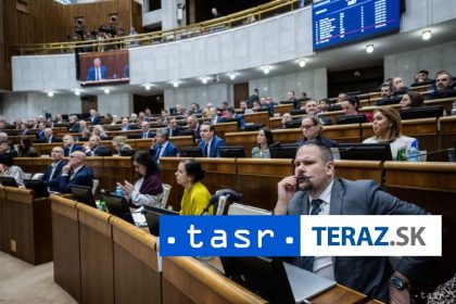 Parlament zamietol navrh na vyslovenie nedovere vlade SR