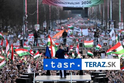 Madarsko Sme sucastou Zapadu EU a NATO Dav skandoval Rusi domov