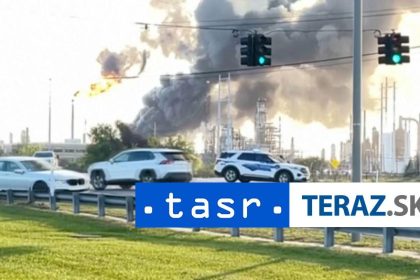 vybuch v ropnej rafinerii urady vyzvali obyvatelov aby sa ukryli