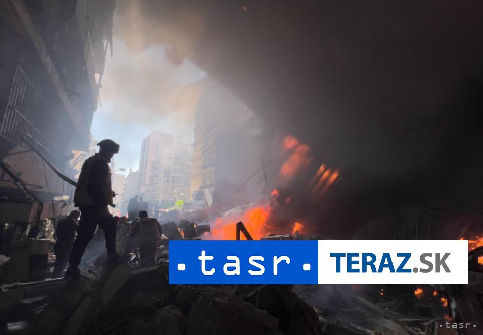 Izrael podla medii uskutocnil najvacsie utoky na Libanon