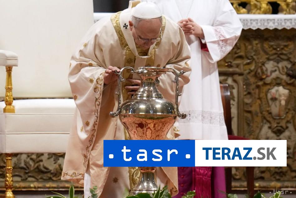 Papez slavil omsu posvatenia olejov