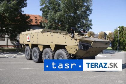 Finska Patria dokoncila dodavku obrnenych sanitnych vozdiel pre Slovensku republiku