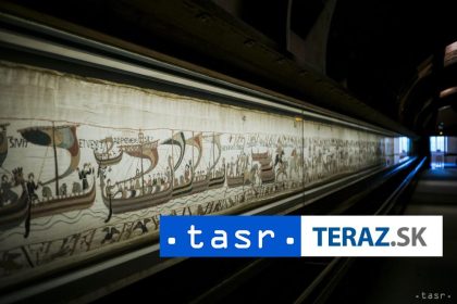 Tapeseriu z Bayeux tajne prevezu na vystavu do Britanie v kontajneri