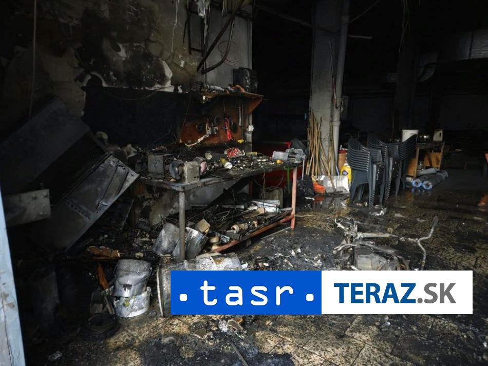 v trebisove horela plavaren jedna osoba sa nadichala splodin