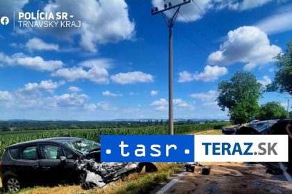 DOPRAVNA NEHODA Na mieste museli zasahovat vsetky zachranne sluzby