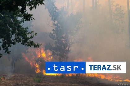Macron nariadil mobilizaciu armady pre poziare