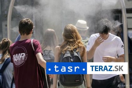 NOVY TEPLOTNY REKORD V Kamenici nad Hronom namerali 413 stupna