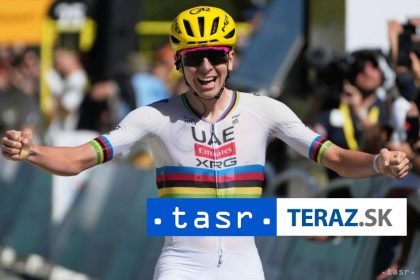 Pogacar vyhral v 3 etape TdF a obleceny v zltom drese