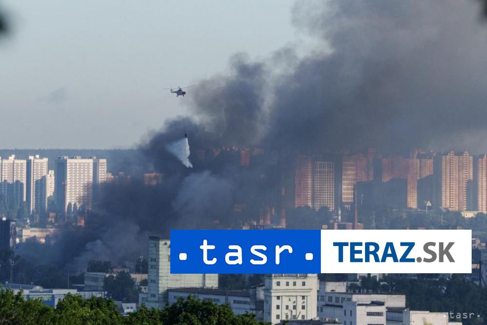 Rusko sa znovu zozlozilo na Kyjev najmenej desat ludi je zranenych