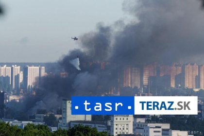 Rusko zautocilo balistickymi raketami na Kyjev