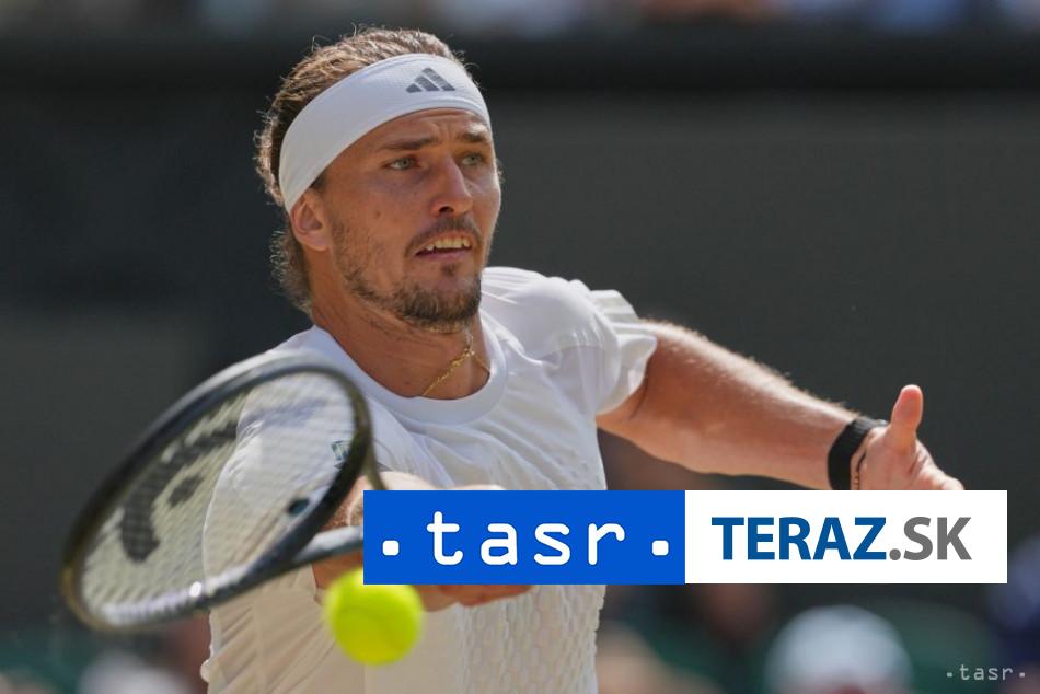 Zverev sa dostal do finale dvojhry na Wimbledone