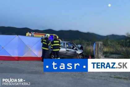 tragicka nehoda po naraze do betonovych panelov zomrel 41 rocny muz