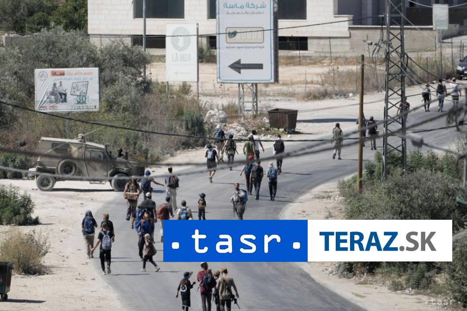 Osadnici vstupili do Nabulusu doslo k stretom s Palestincanmi