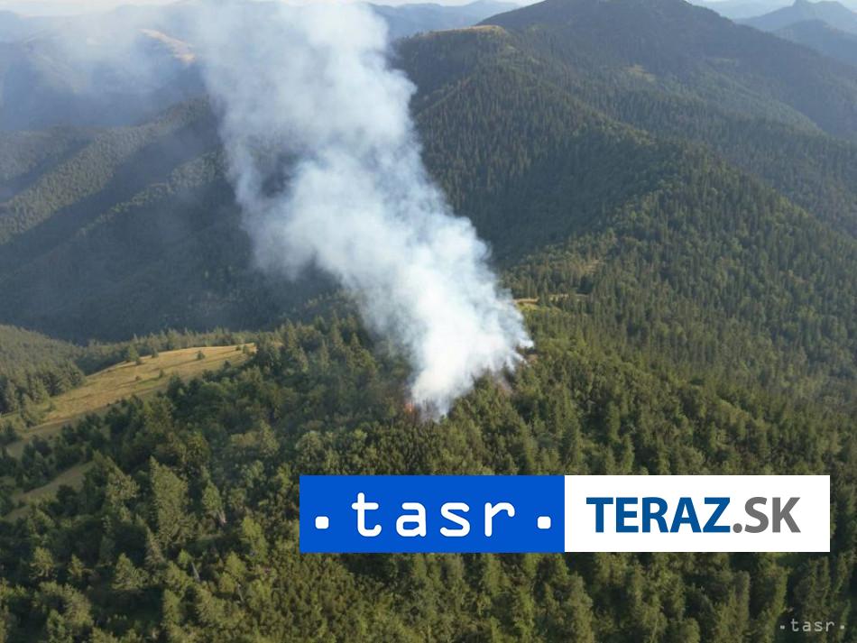 Poziar v Narodnom parku Velka Fatra sa podarilo lokalizovat