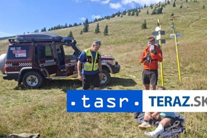Zranila si clenok Turistke pomahali zachranari vo Velkej Fatre