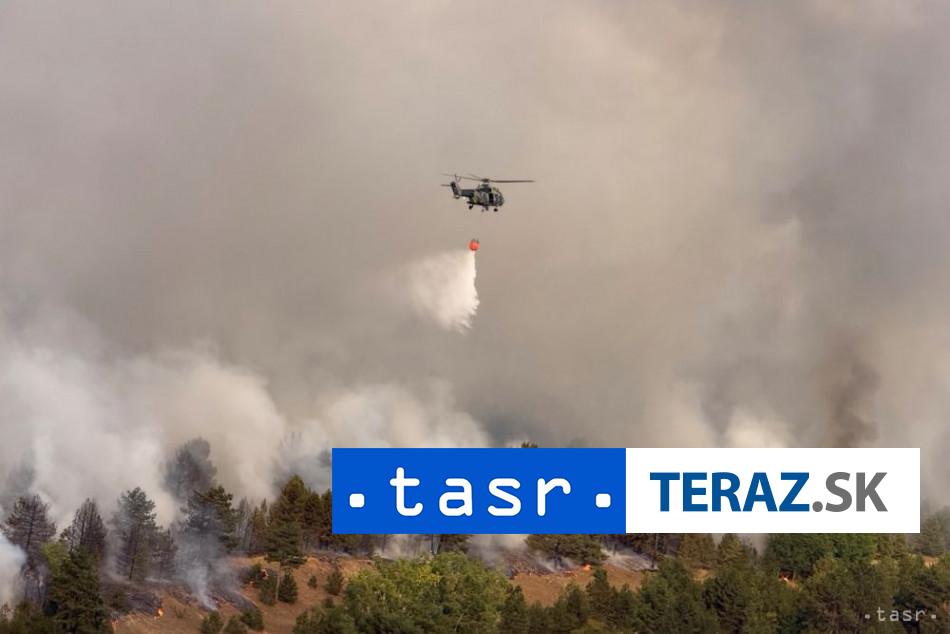 zapadny balkan trapi rozsiahle poziare teploty vzrasli na 40 stupnov