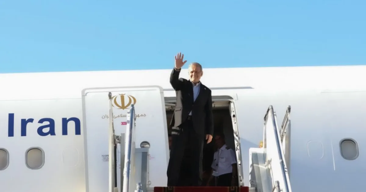Iránsky prezident Masúd Pezeškiján dorazil do New Yorku
