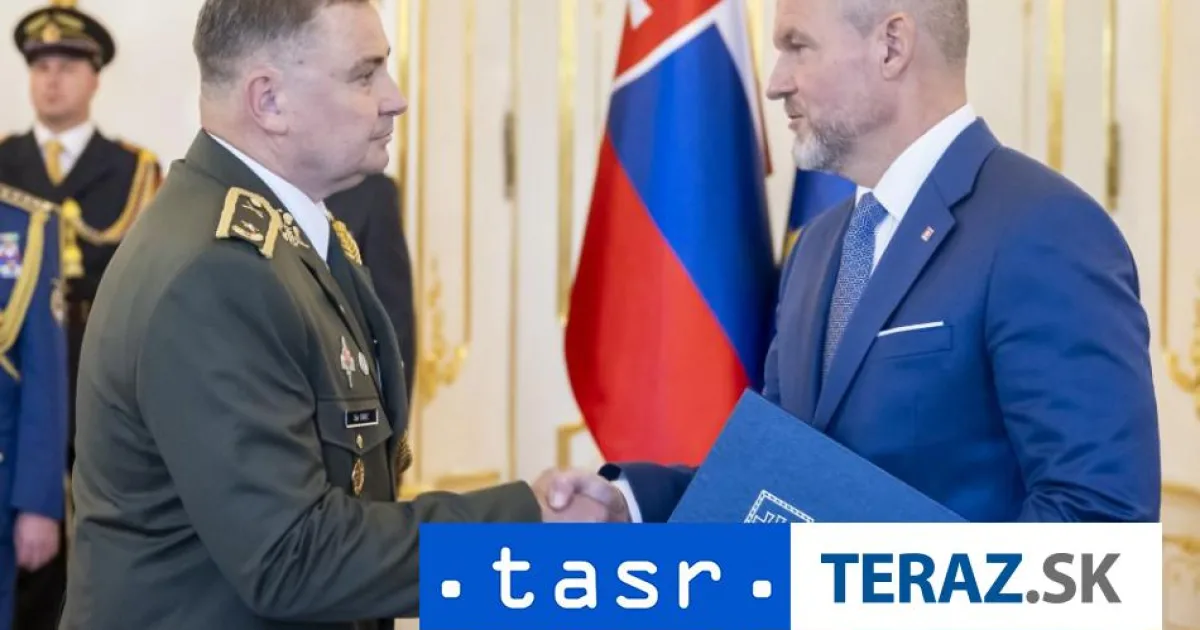 Prezident vymenoval 11 nových generálov armády