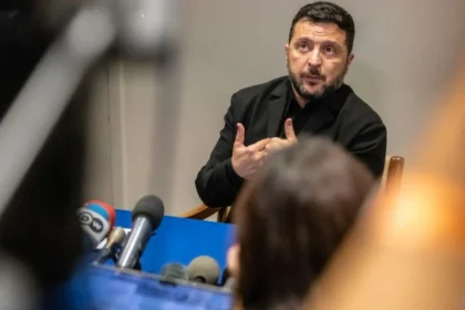 Zelenskyj odkázal ruskému reportérovi, že do Moskvy by šiel len na rakete