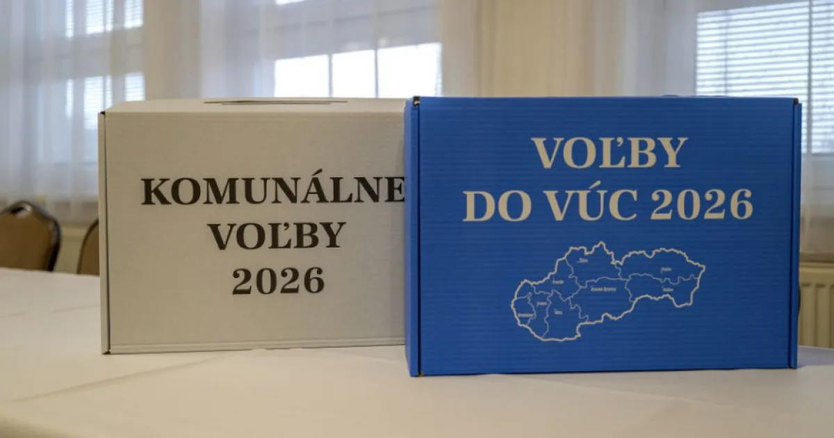 Hlasovanie vo voľbách je rozlíšené farbami