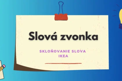 Slovo Ikea v slovenčine prirodzene skloňujeme